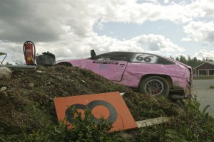 Laukku putos siihen missä kuvasin